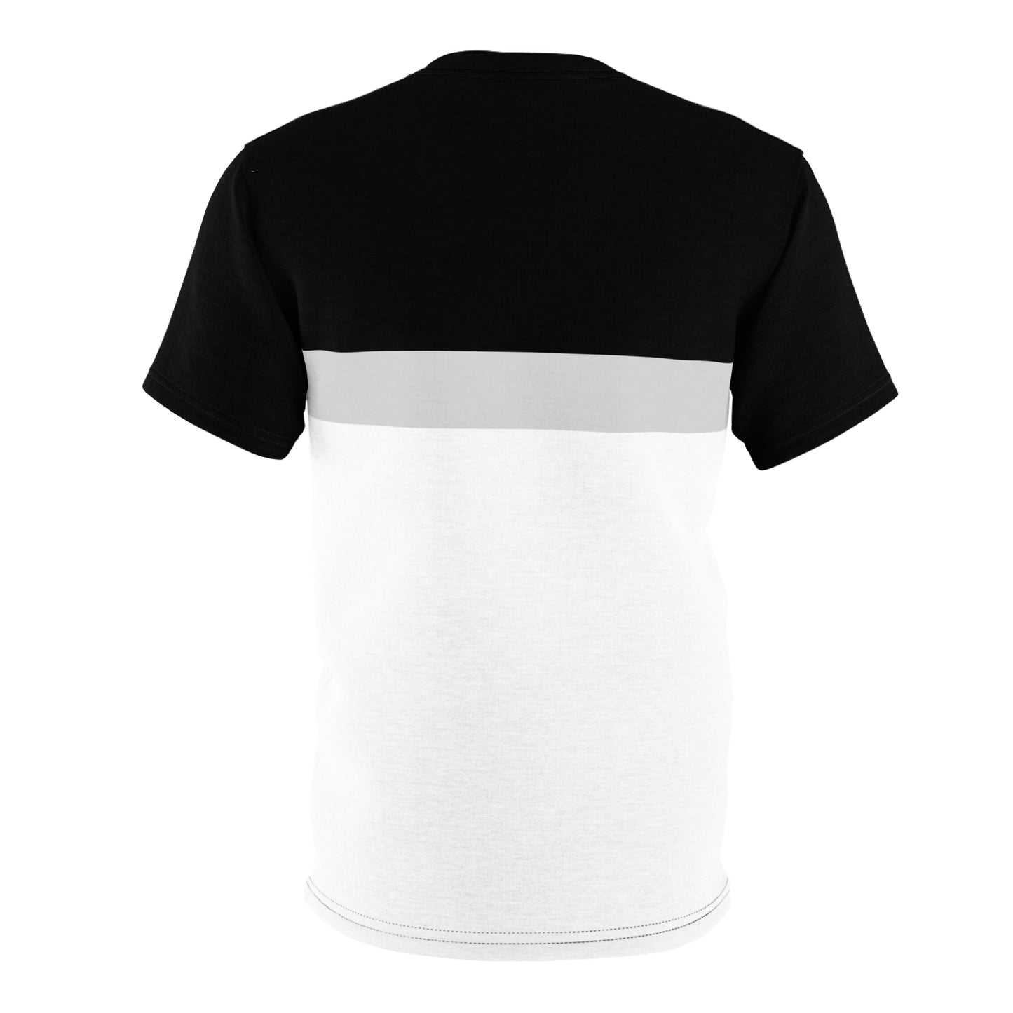 Vintage Black, Grey & White Stripe Tee for Men - Retro Guy Apparel