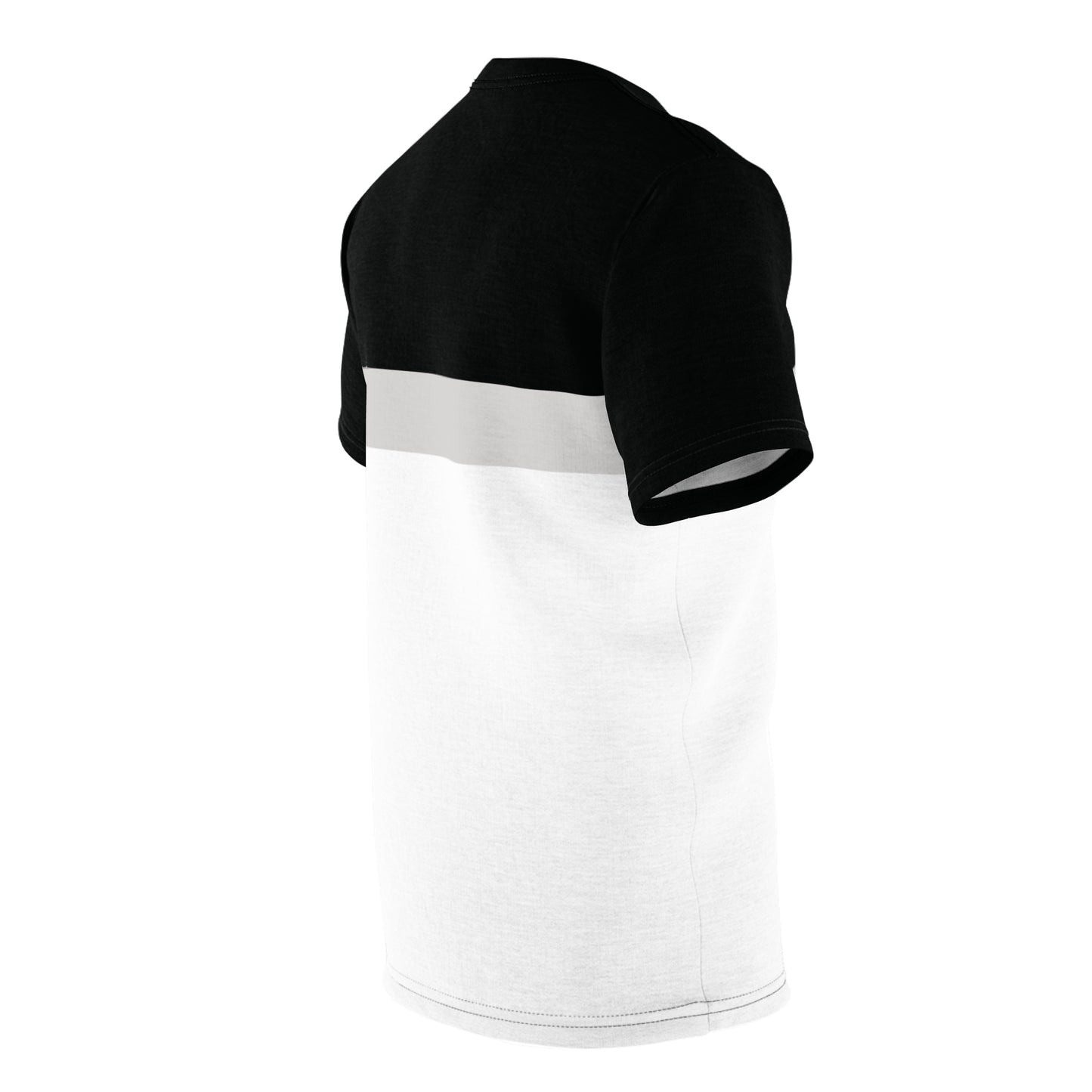 Vintage Black, Grey & White Stripe Tee for Men - Retro Guy Apparel