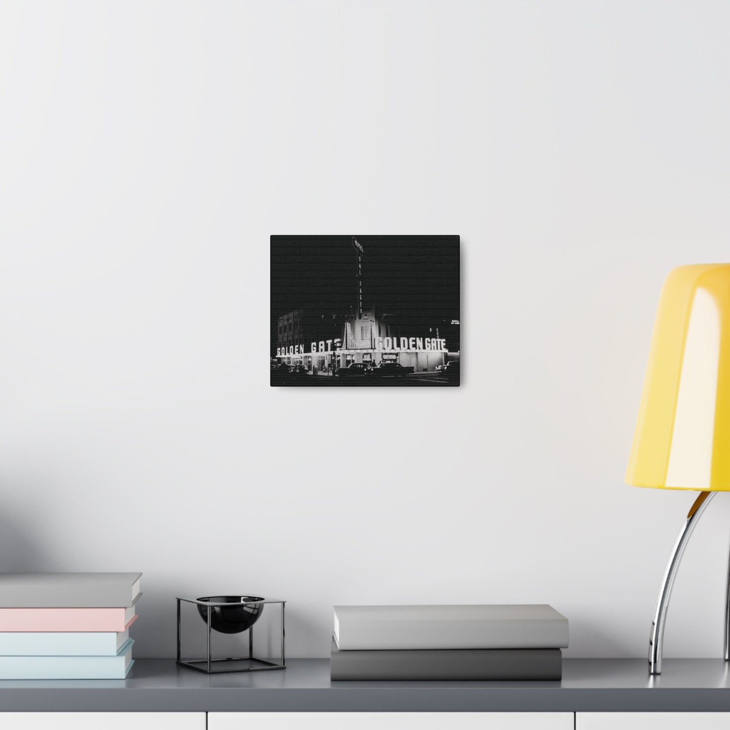 Vintage Casino Dreams: Fremont Street Canvas Art