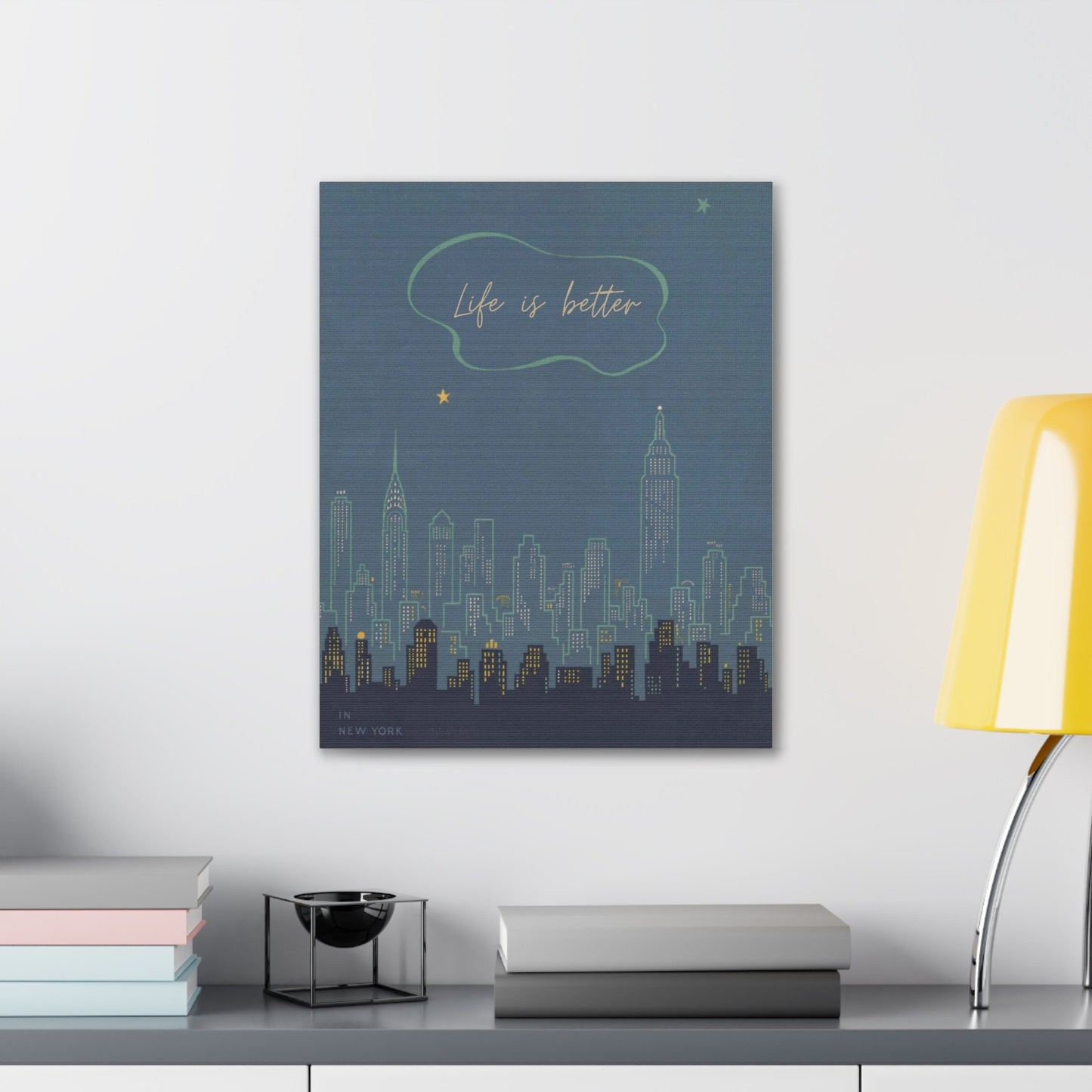 New York, Wall Art, Canvas Art, Menu Art
