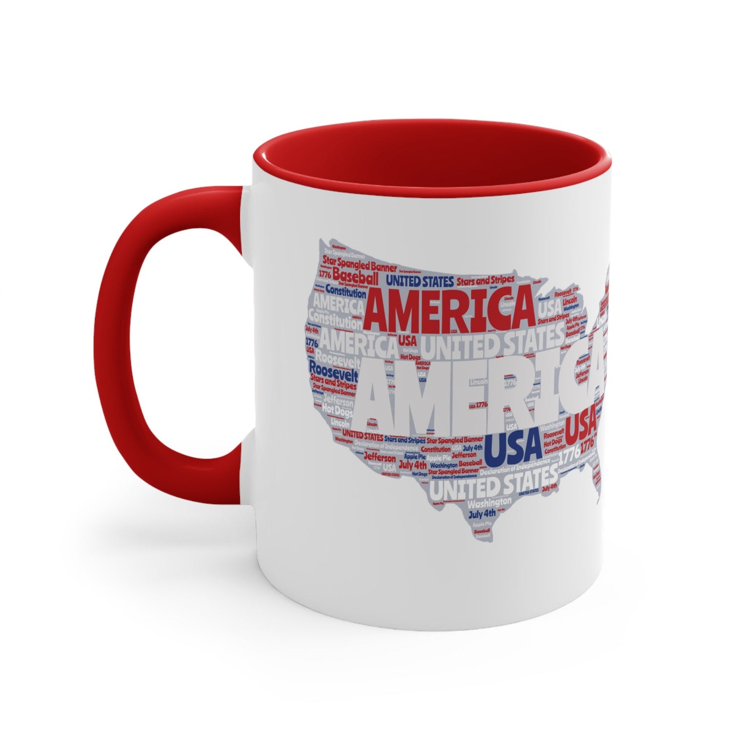 Liberty Brew Ceramic Mug - Vintage American Patriot Cup