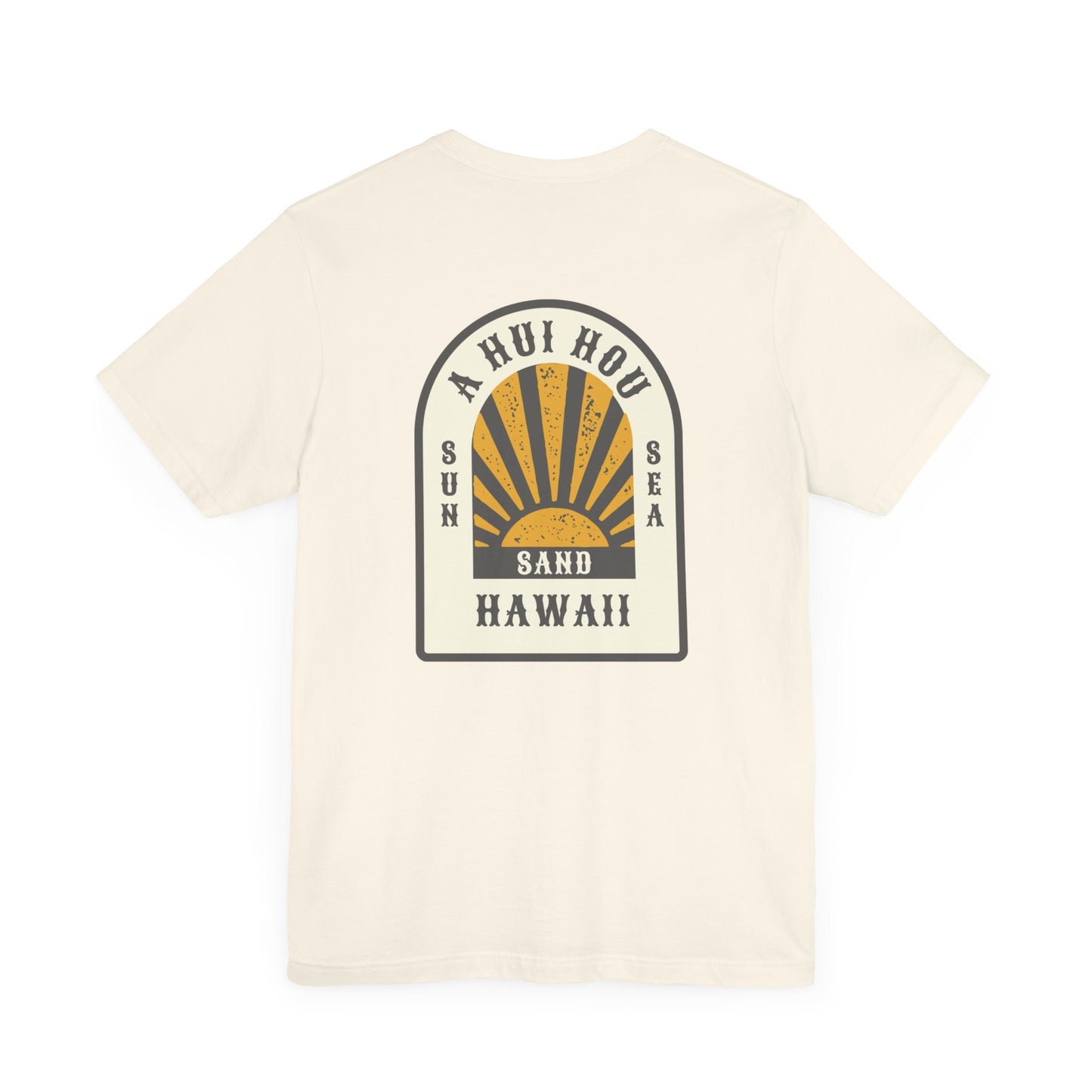 Sun Surf Sand Hawaii T-Shirt Vintage Guy Apparel - Retro Hawaiian Vibes Tee