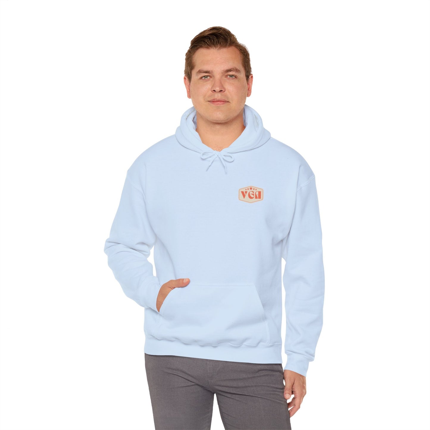 Hooded Sweatshirt Vintage Guy Apparel