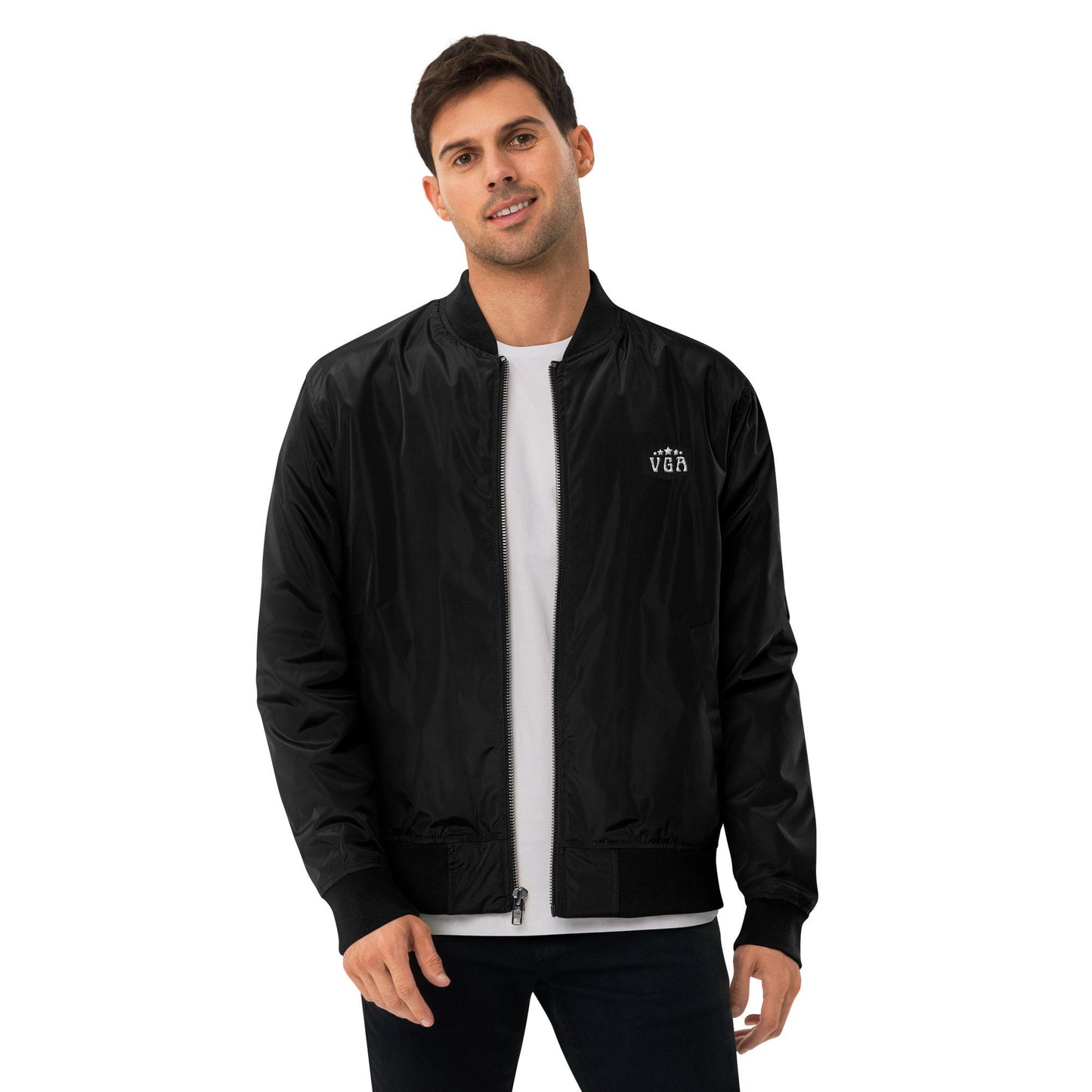 Mens bomber Jacket, Premium recycled material