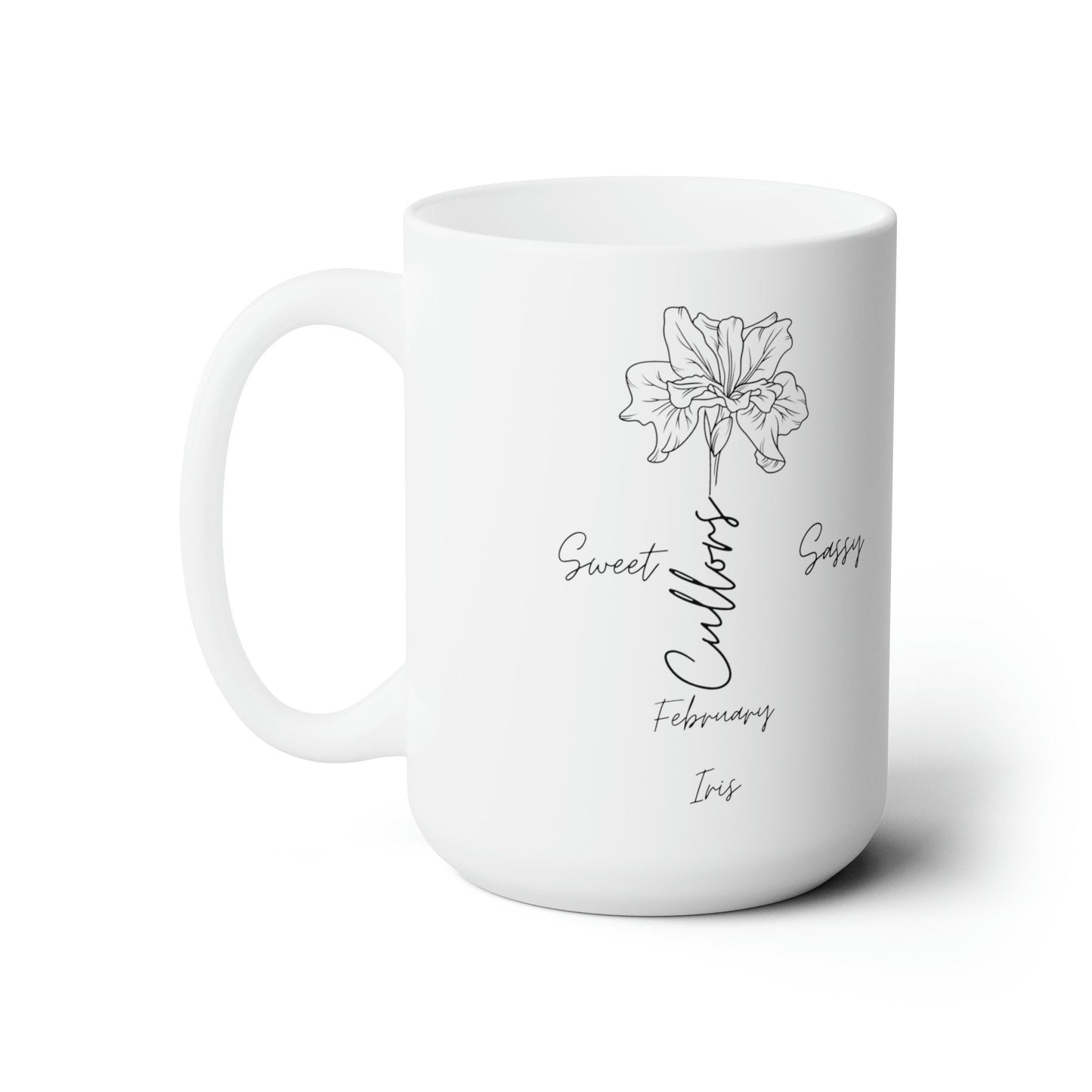 Mug Personalized, Birth Flower Gifts, Birth Flower Cup, Birth Flower Gifts For Women, Birth Flower Coffee Mug Cup